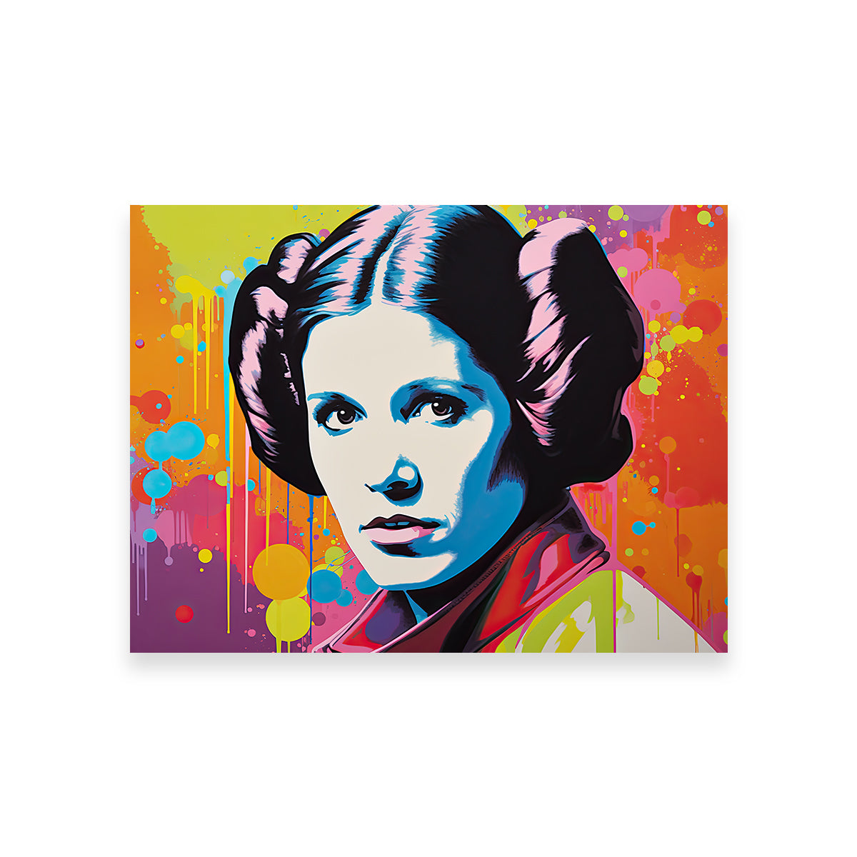 Stunning Princess Leia Wall Art by Ralph & Laura Design