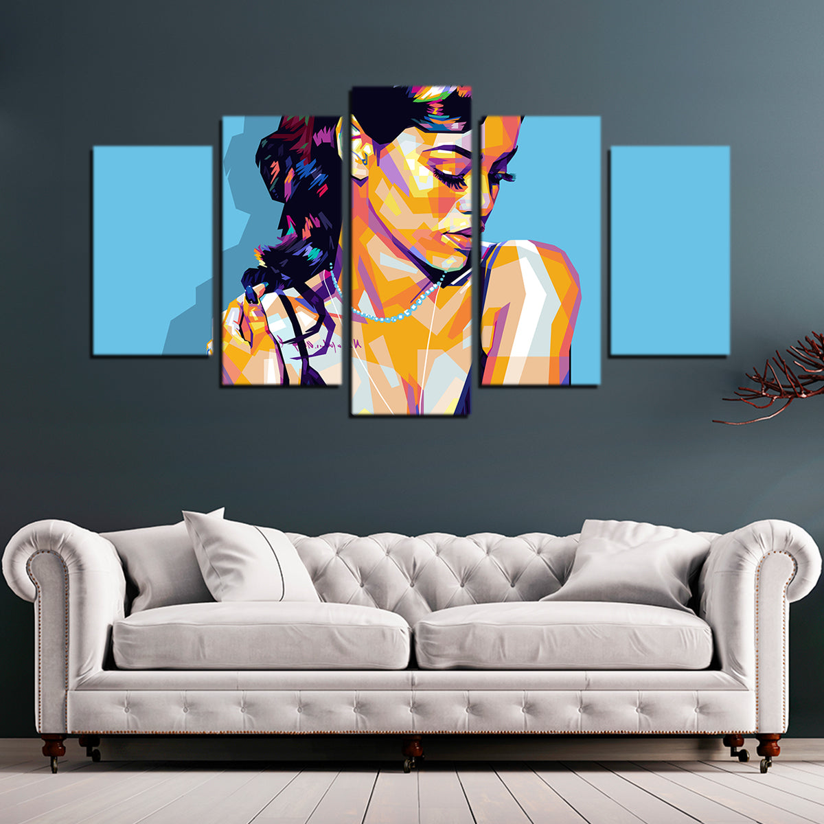 Stunning Rihanna Wall Art by Ralph & Laura Design