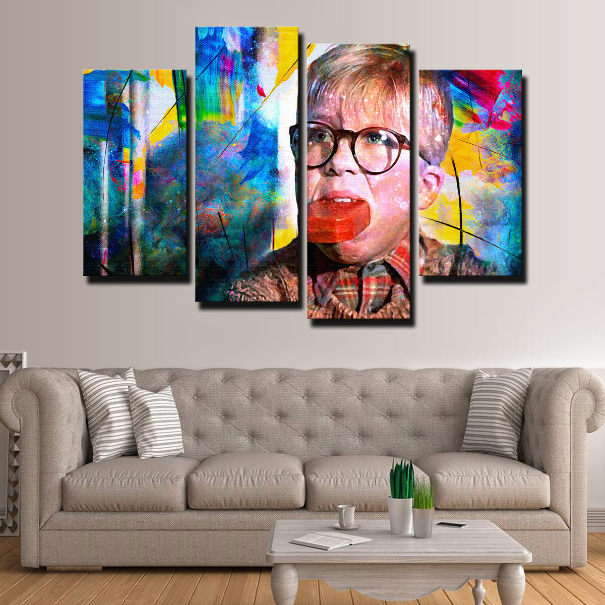 Stunning A Christmas Story Wall Art for Festive Decor
