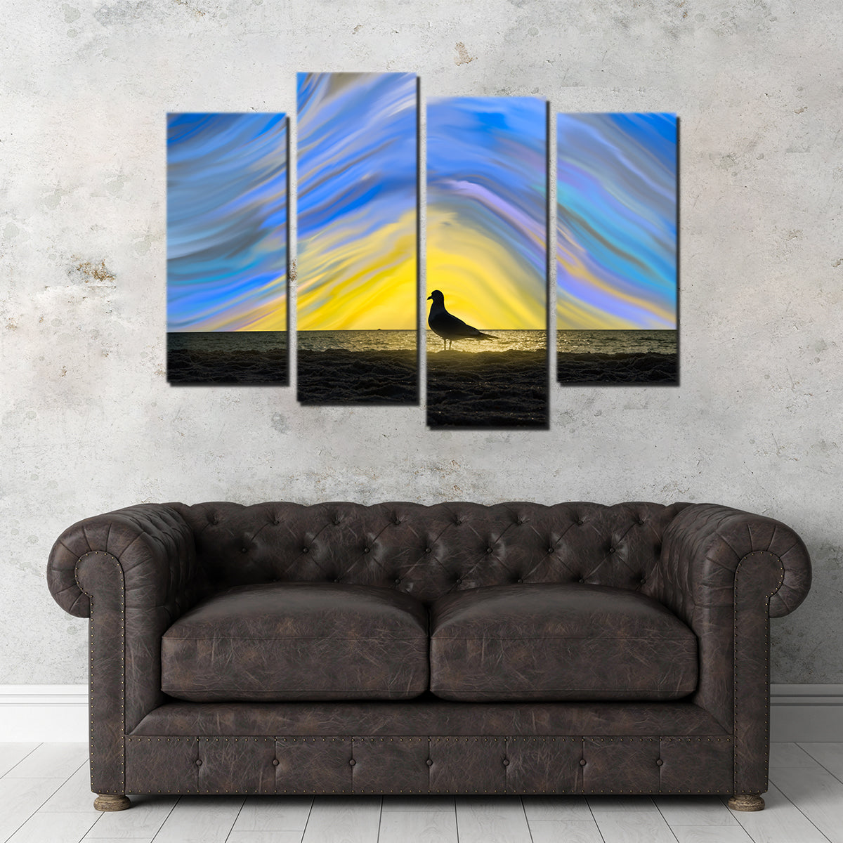 Charming 'A Little Birdie Told Me' Wall Art by Eileen Rollin