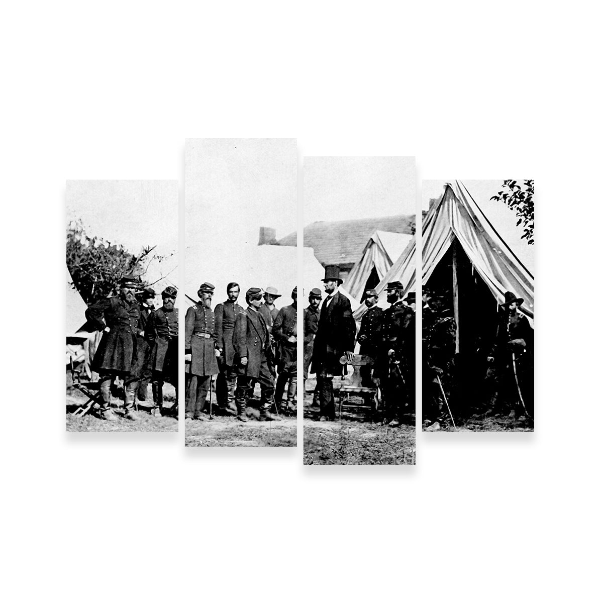 Stunning Lincoln Civil War Wall Art - Museum Quality Decor