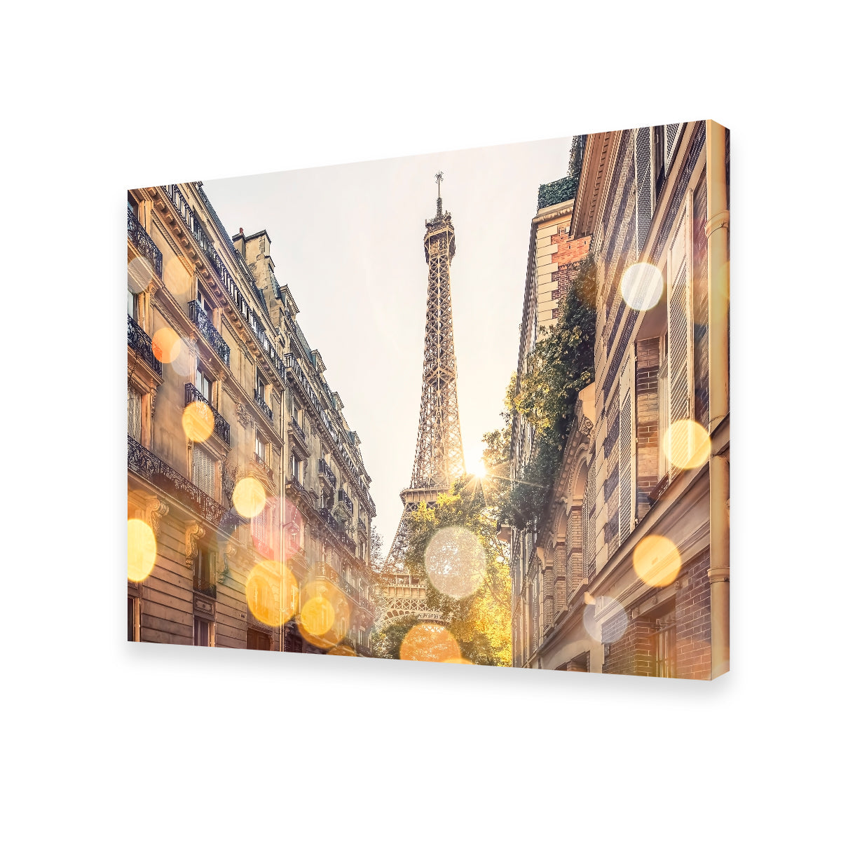 Enchanting Bokeh in Paris Wall Art for Home Decor