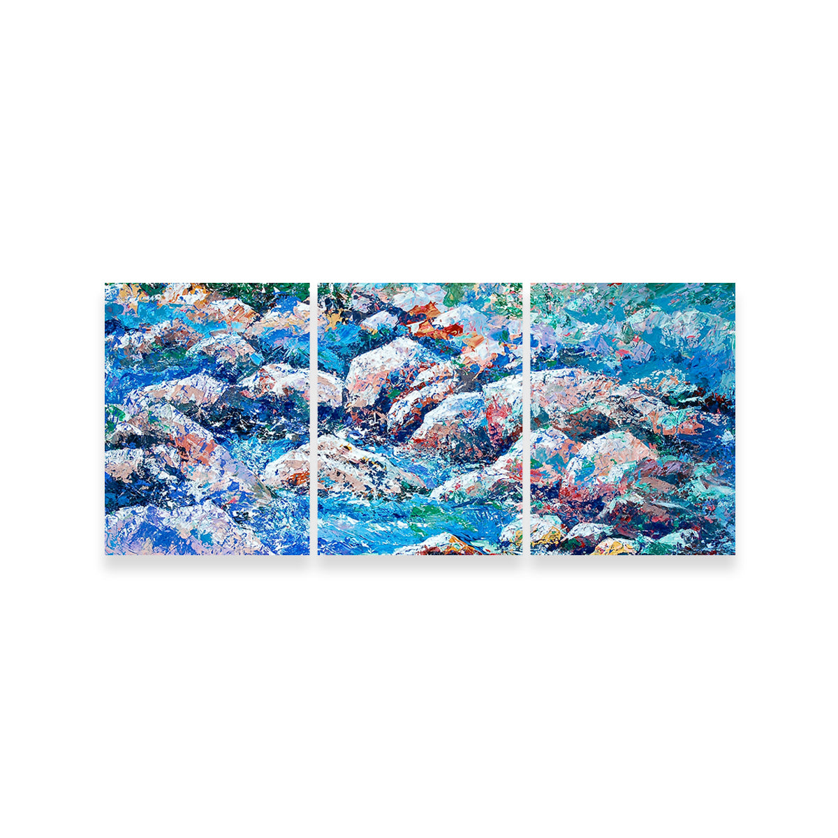 Stunning River Rhapsody Wall Art by Gerry Segismundo