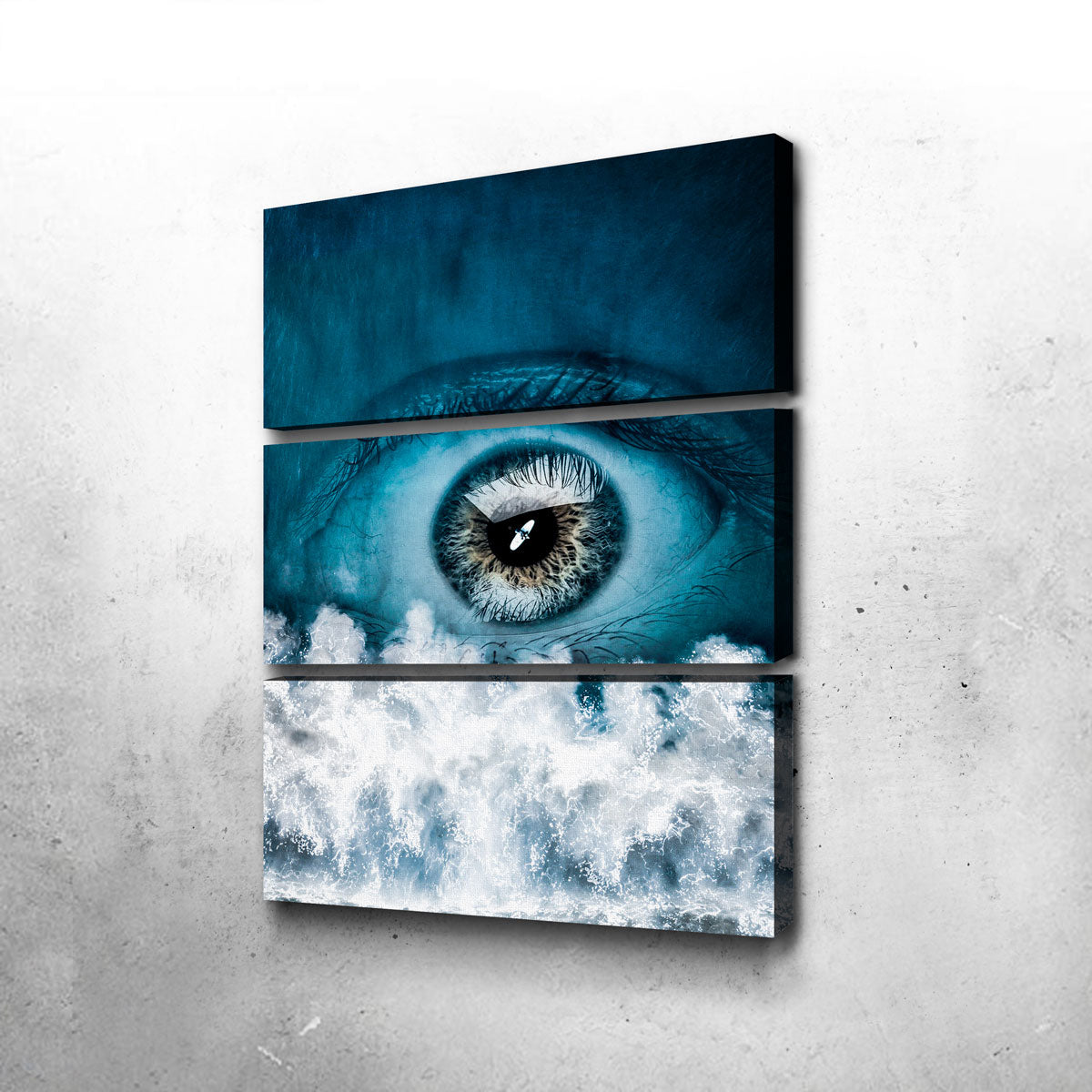Stunning Blue Eye Wall Art for a Captivating Decor