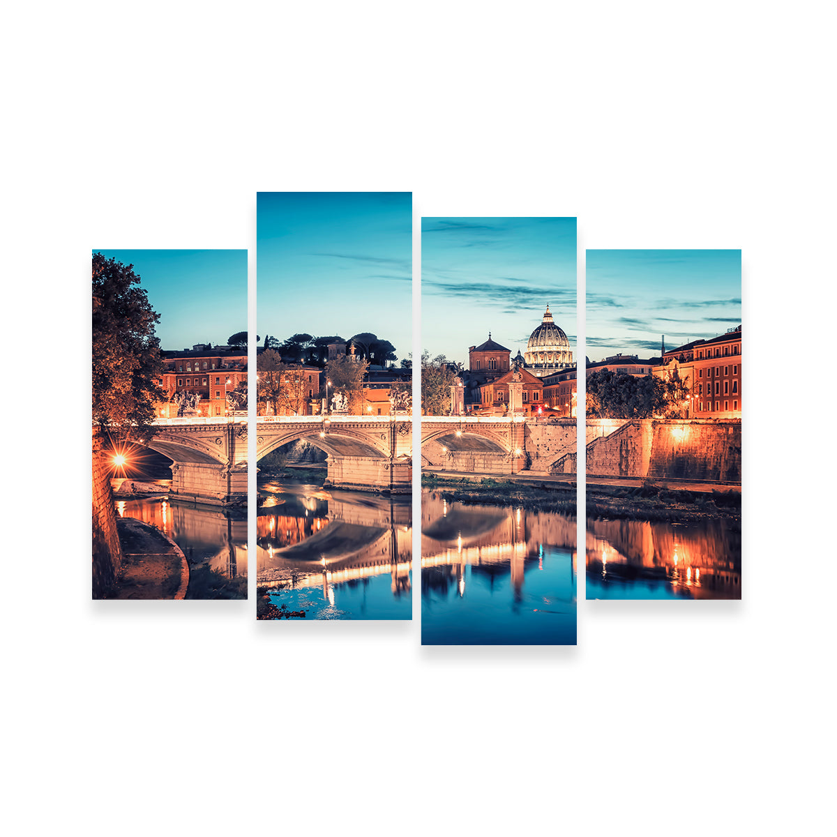 Stunning Blue Rome Wall Art for Your Home Decor