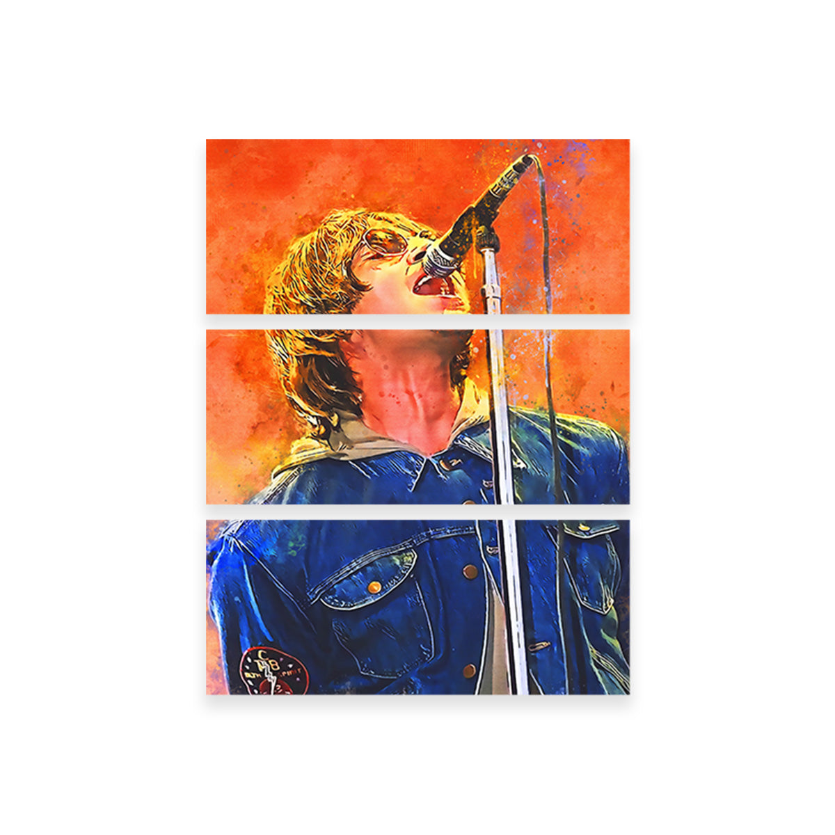 Liam Gallagher Art Prints on Museum-Quality Canvas