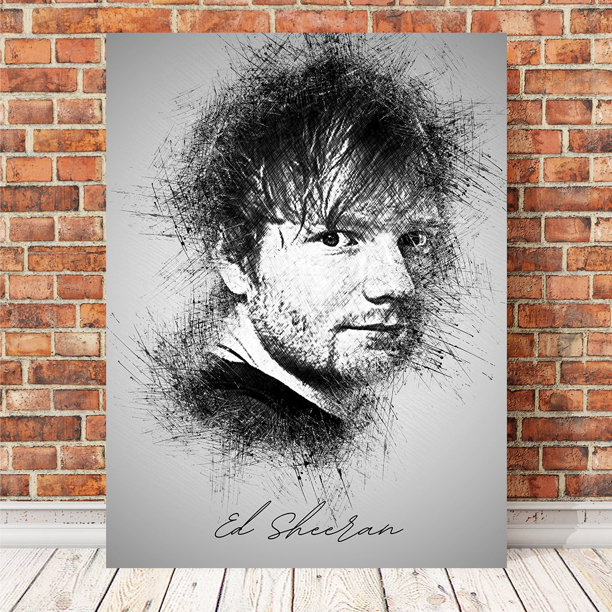 Ed Sheeran Stunning Wall Art for Home Decor