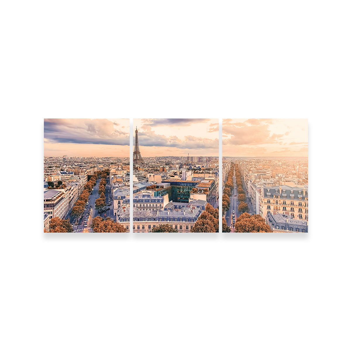 Stunning Paris Sunset Wall Art for Your Home Decor