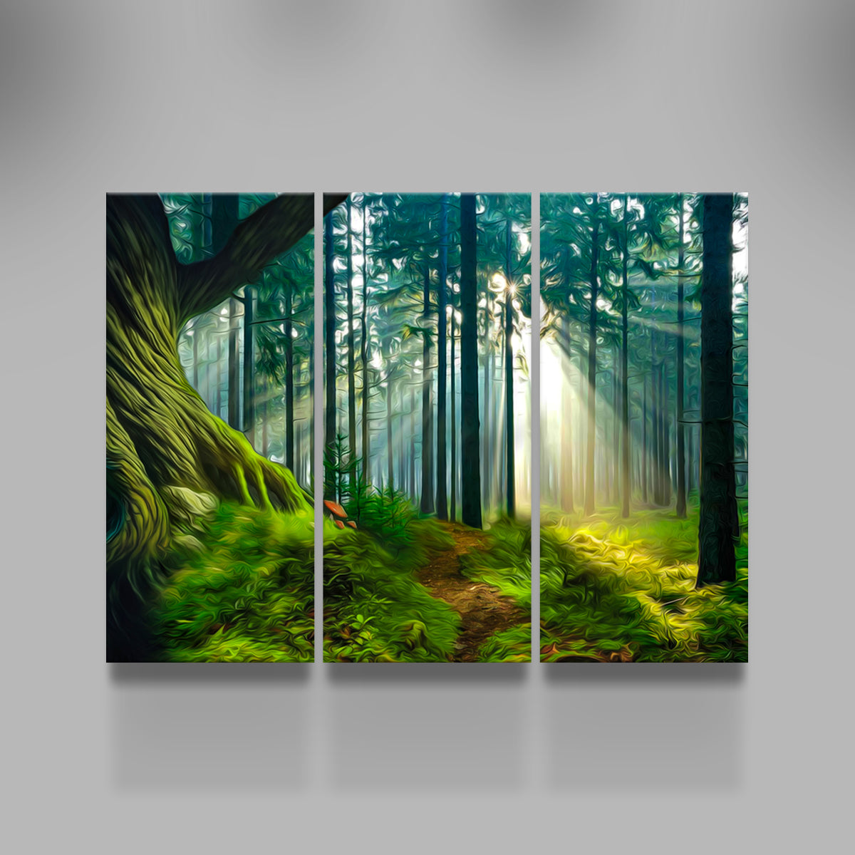 George Sorin's Rays of Wonder Sustainable Wall Art