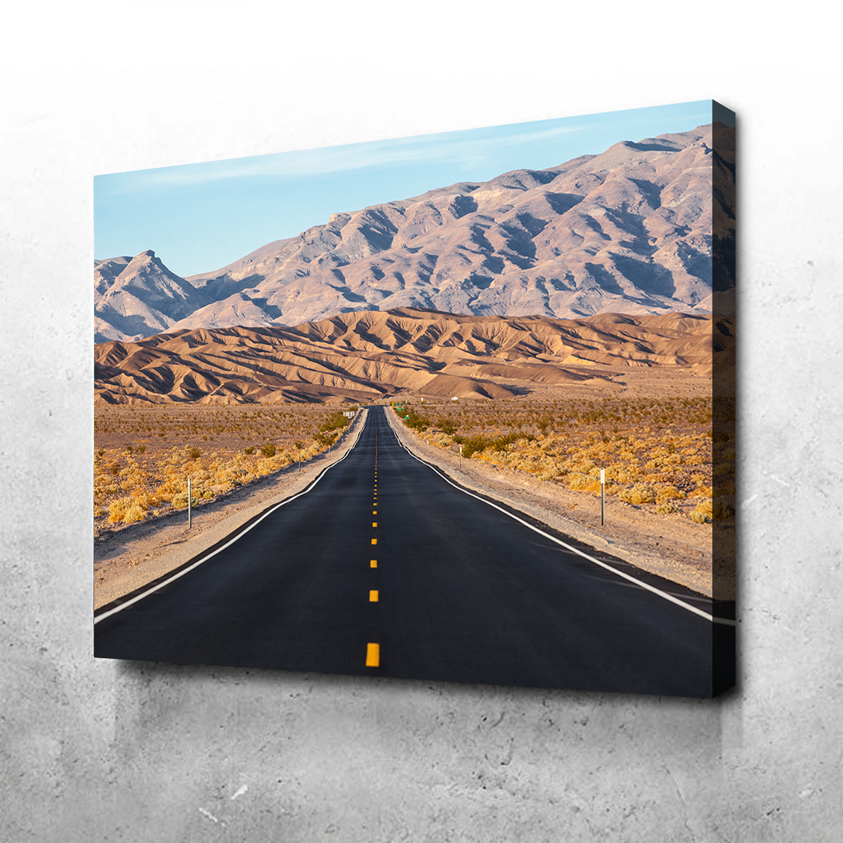 Stunning Road to Death Valley National Park Wall Art for Your Home Decor