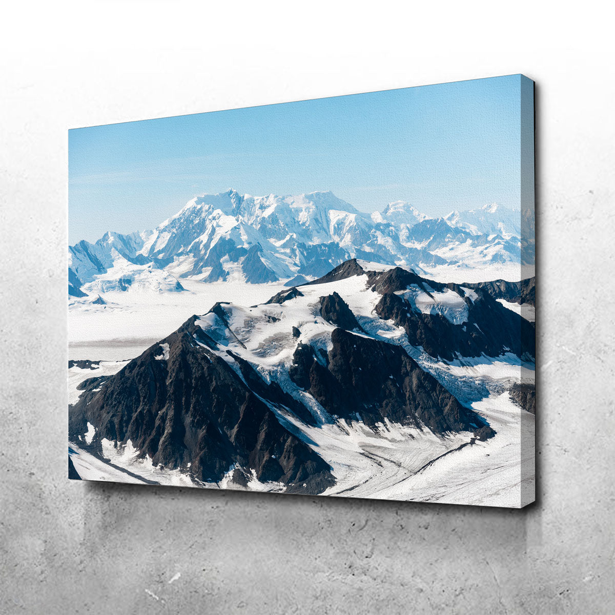 Breathtaking Cold Mountains Wall Art by Lucas Moore