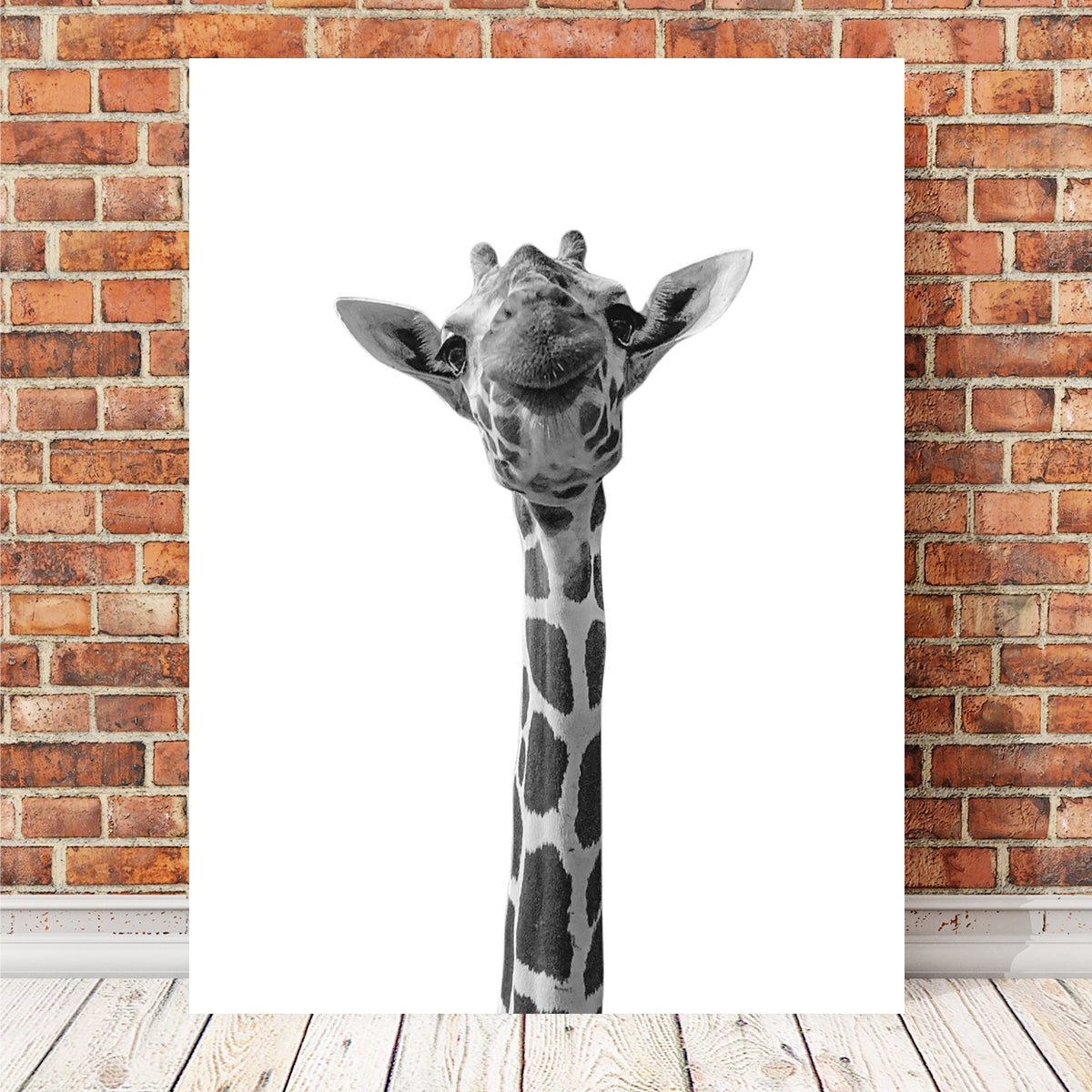 Whimsical Funny Giraffe Wall Art for Stunning Home Decor