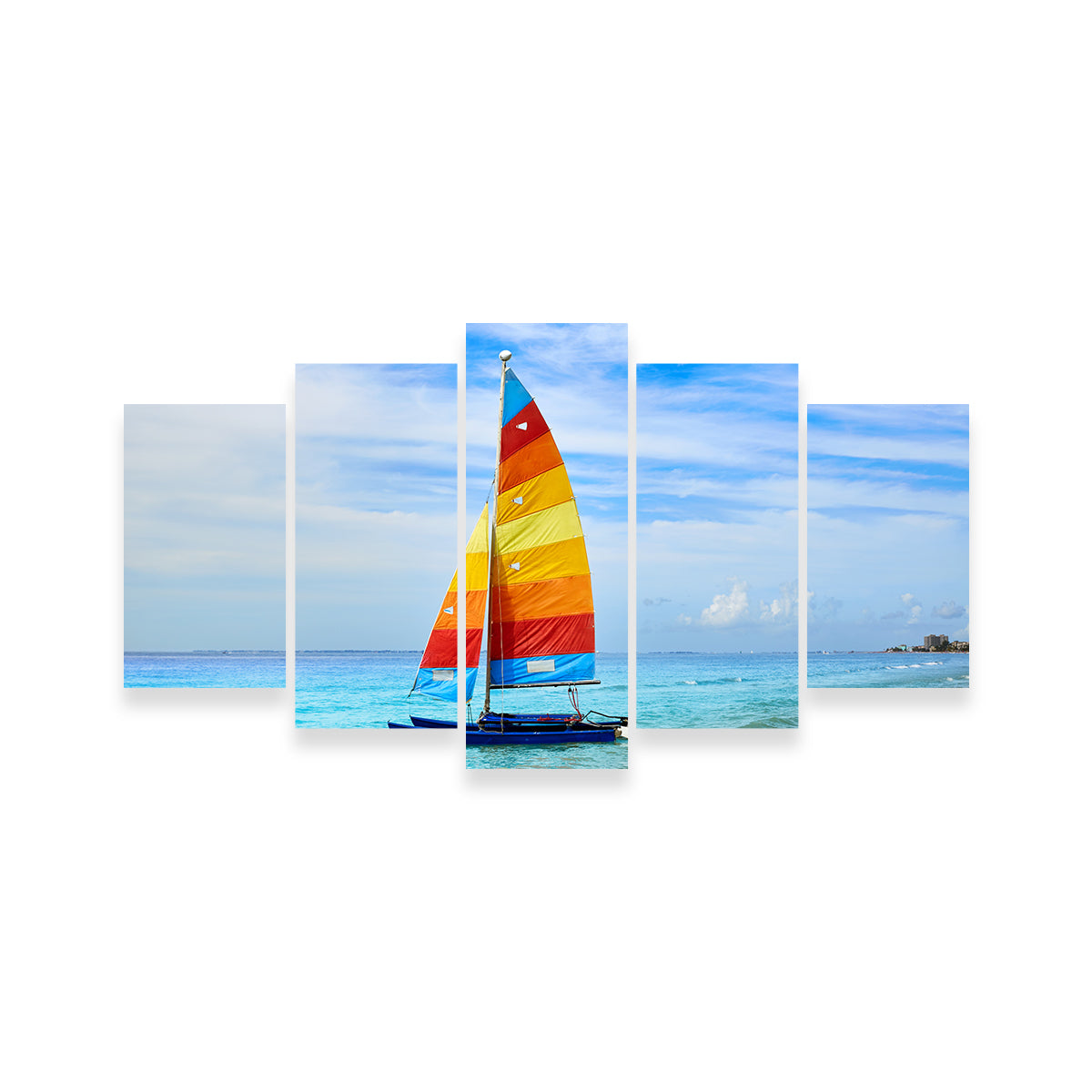 Stunning Fort Myers Beach Sailboat Wall Art for Your Home Decor