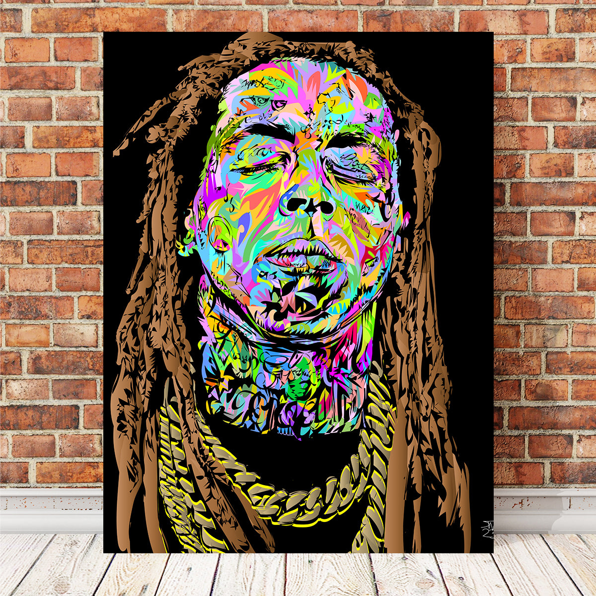 Stunning Lil Wayne Wall Art for Music Lovers