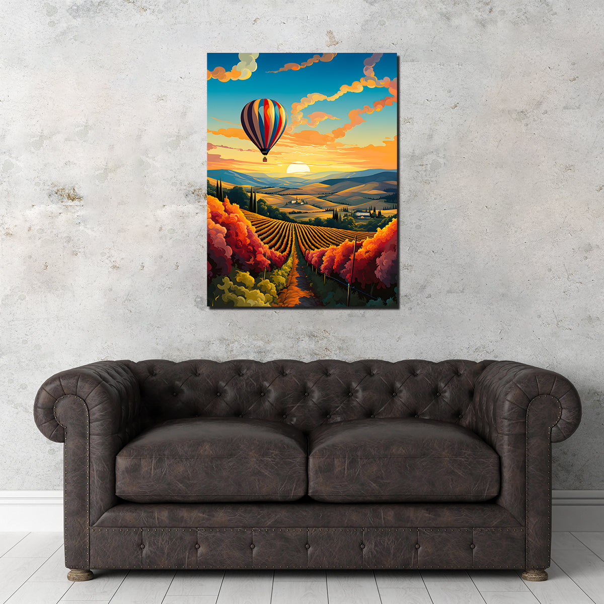 Exquisite France - French Vineyards Wall Art for Home Decor