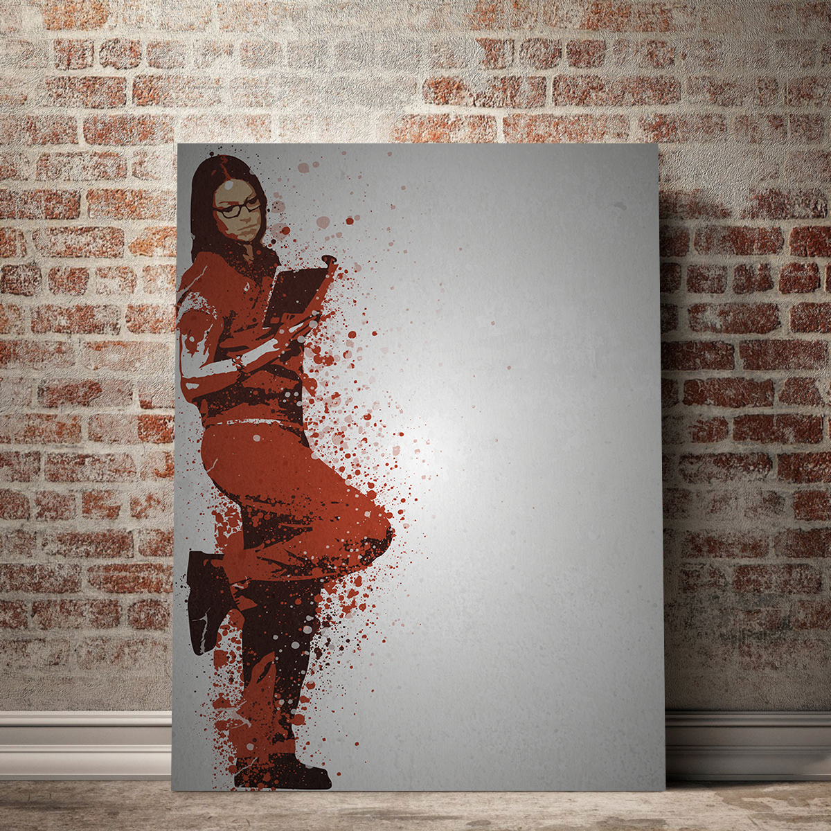 The Hot One Stunning Wall Art by TM Creative Design