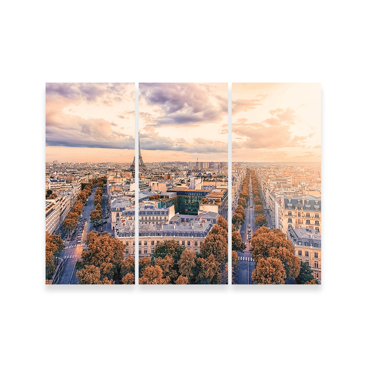 Stunning Paris Sunset Wall Art for Your Home Decor