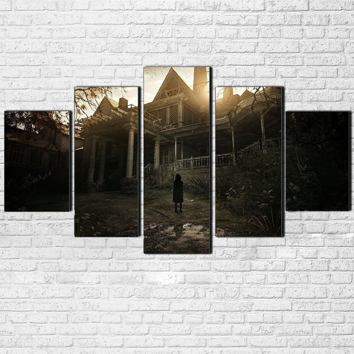 Stunning Resident Evil 5 Piece Canvas Wall Art for Home Decor