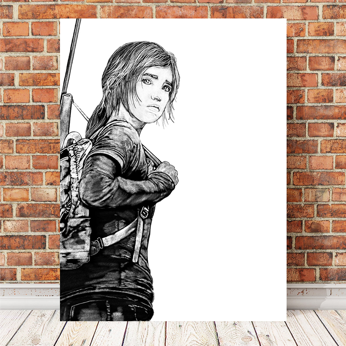 Stunning Ellie Wall Art by JPS Darko Art