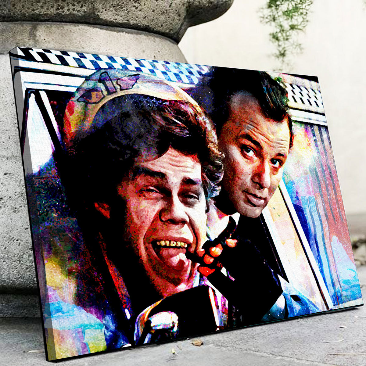 Eye - catching Scrooged Cabbie Wall Art for Home Decor