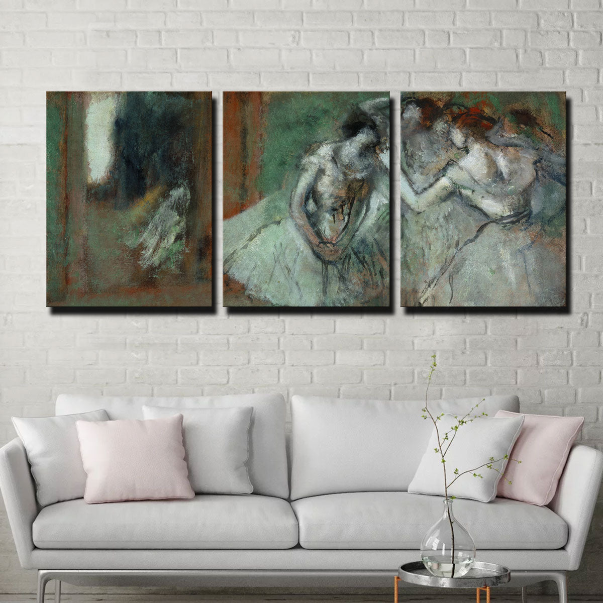 Edgar Degas' Enchanting Group of Dancers Wall Art