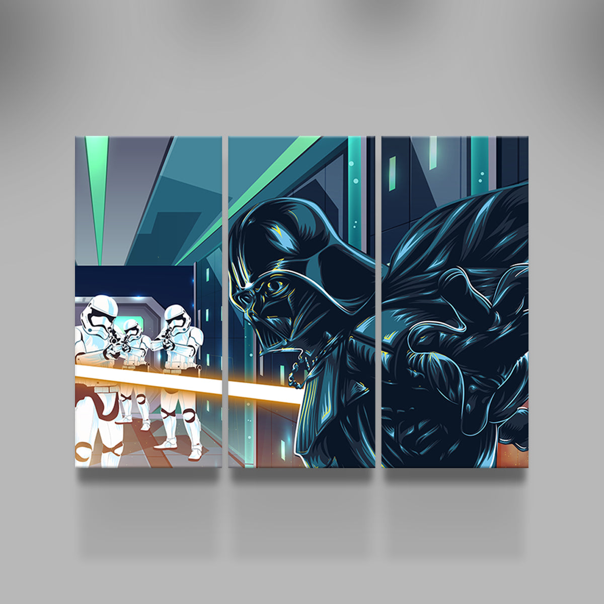 Epic Star Wars Final Battle Wall Art by Ralph & Laura Design