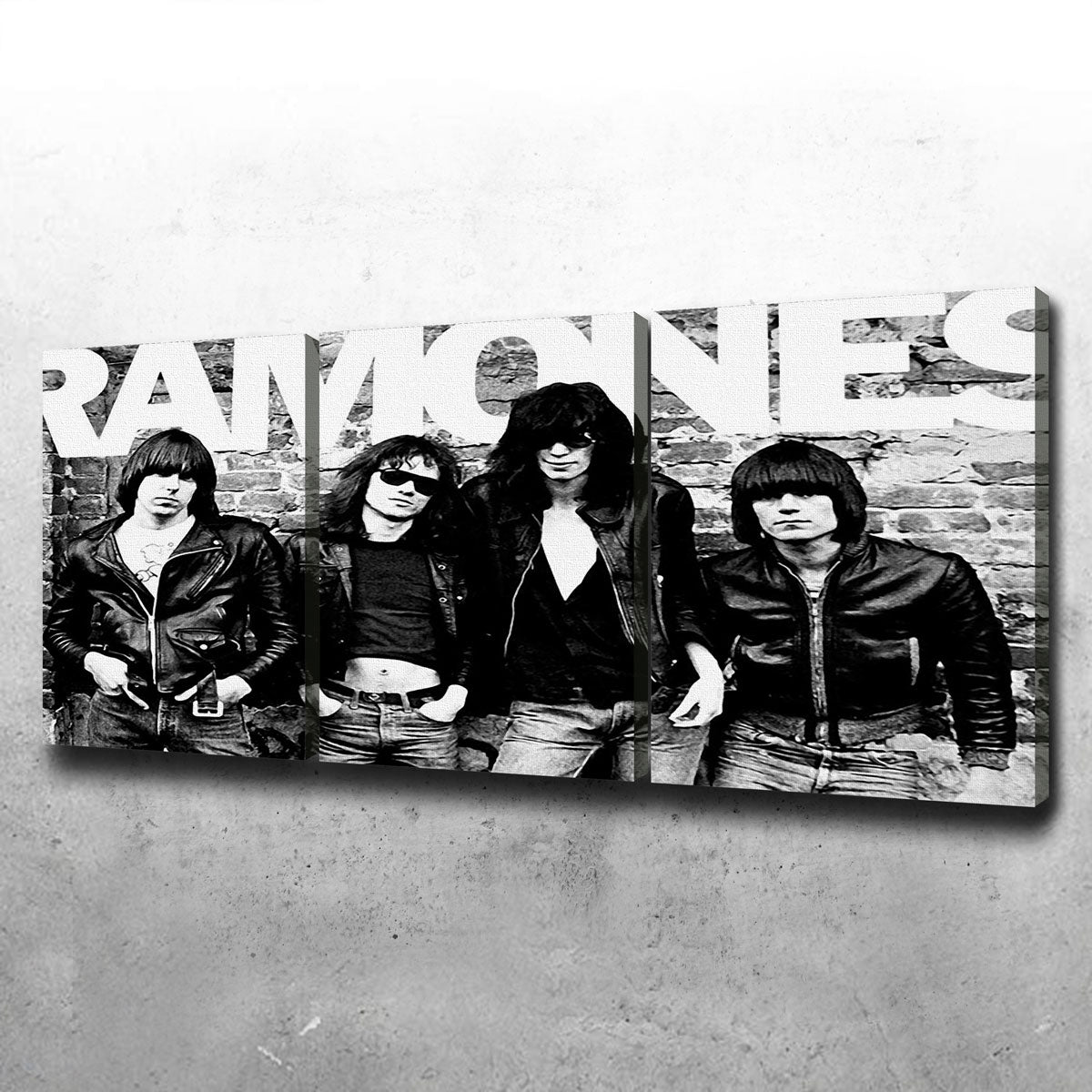 Authentic Ramones Wall Art - Stunning Decor for Music Lovers