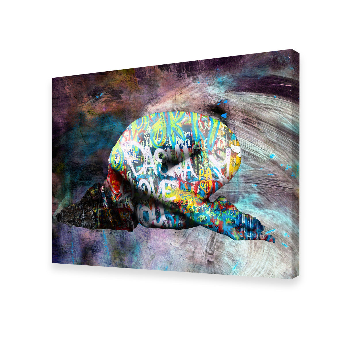 Dasha Love You Wall Art by Stephen Chambers - Museum Quality Canvas Print