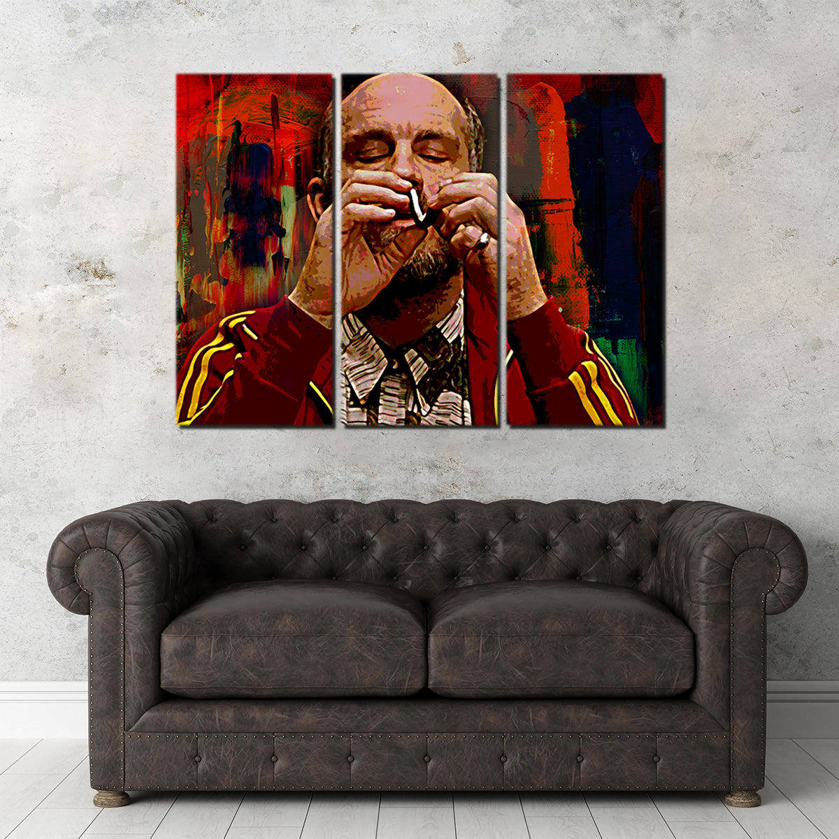 Teddy KGB High - Quality Handmade Wall Art for Your Home