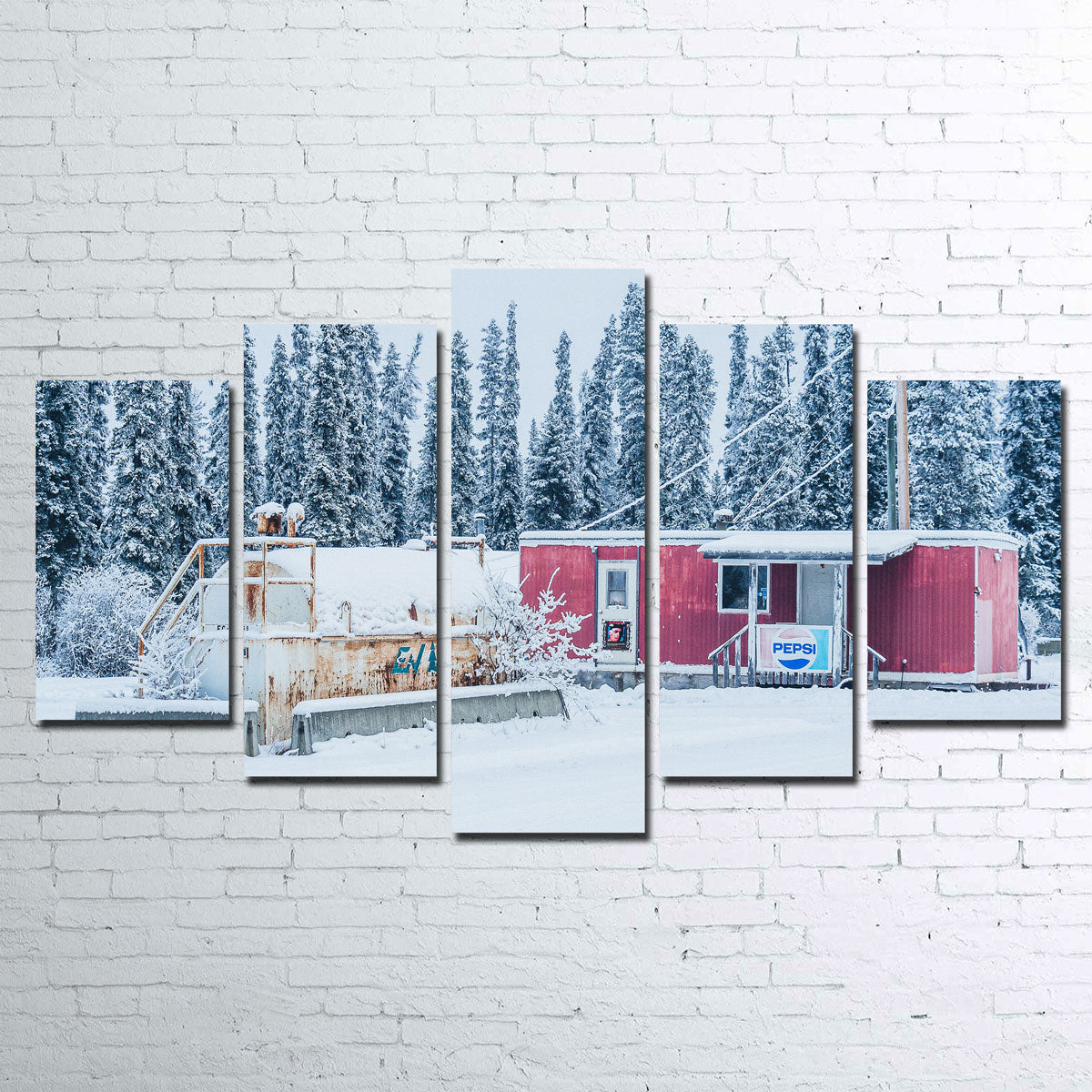 Stunning Roadside Attraction Wall Art by Mike Cotton