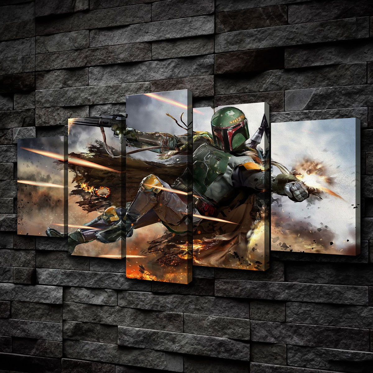 Stunning Boba Fett Wall Art for Your Home Decor