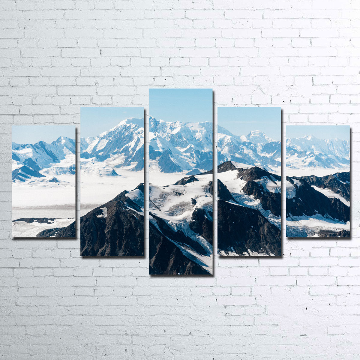 Breathtaking Cold Mountains Wall Art by Lucas Moore
