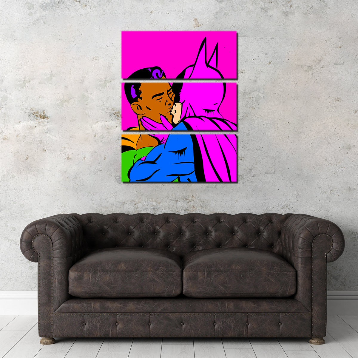 Stunning Gay Batman Superman Wall Art for Your Decor