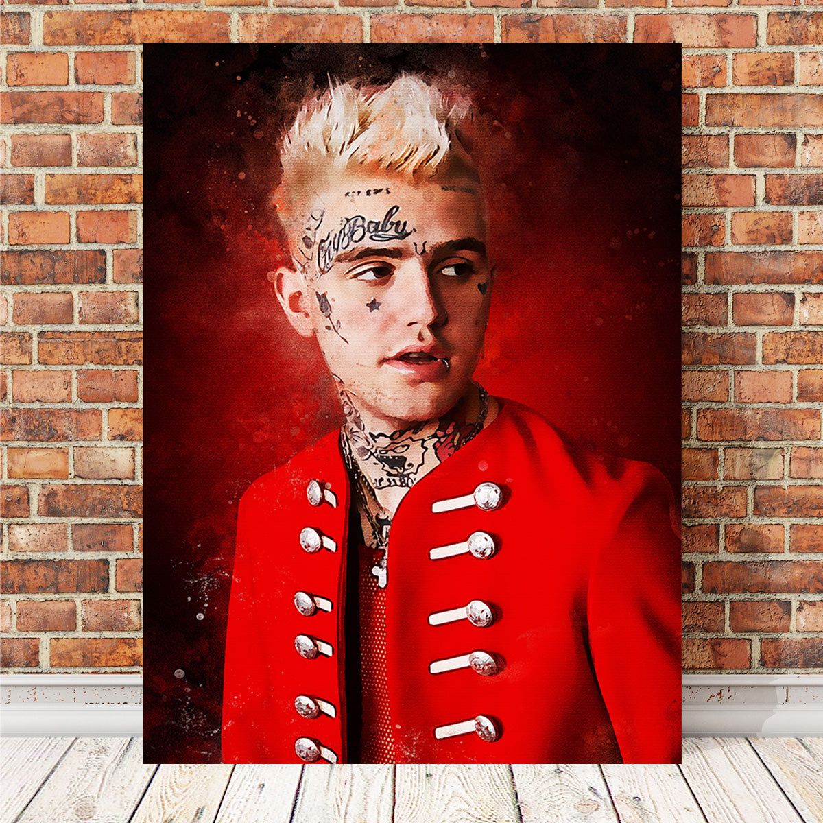 Unique Lil Peep Art Painting - Ideal for Art Enthusiasts