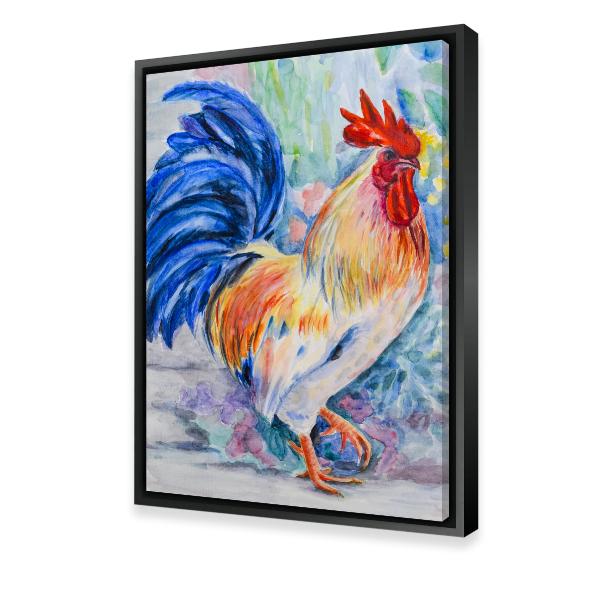 Exquisite Rooster Painting Wall Art for Home Decor