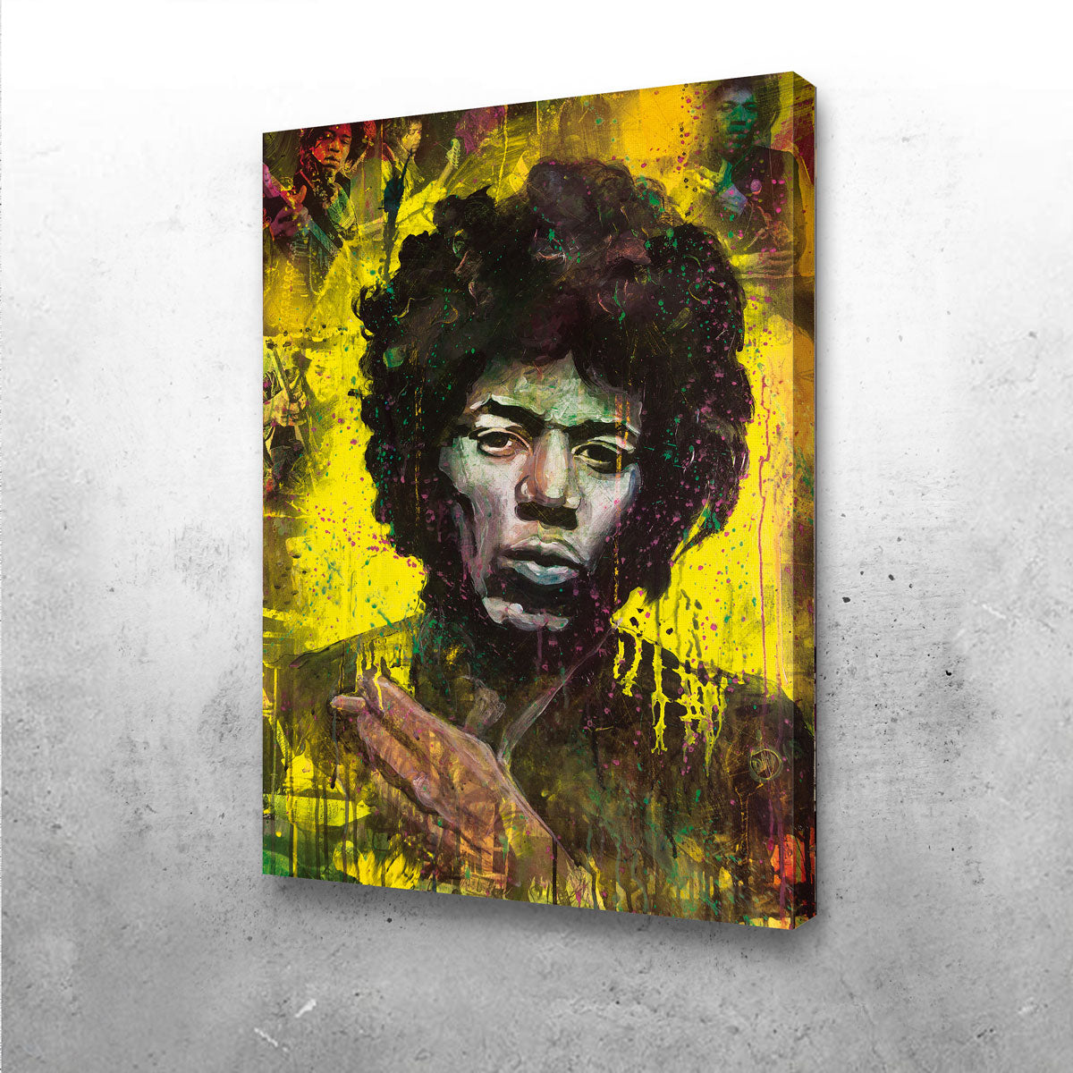 Unique Abstract Hendrix Wall Art for Stunning Decor