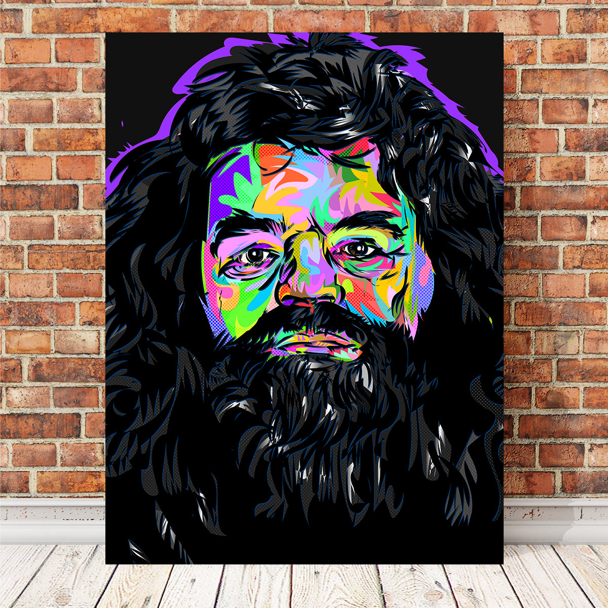 Stunning Rip Hagrid Wall Art for Enthusiasts