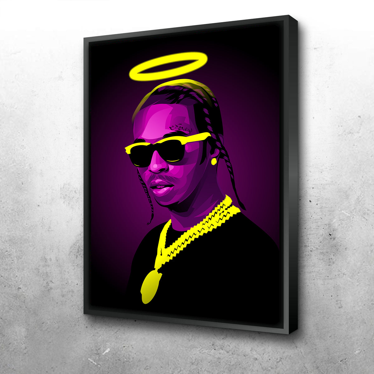 Exclusive RIP Pop Smoke Wall Art - A Tribute for Your Walls