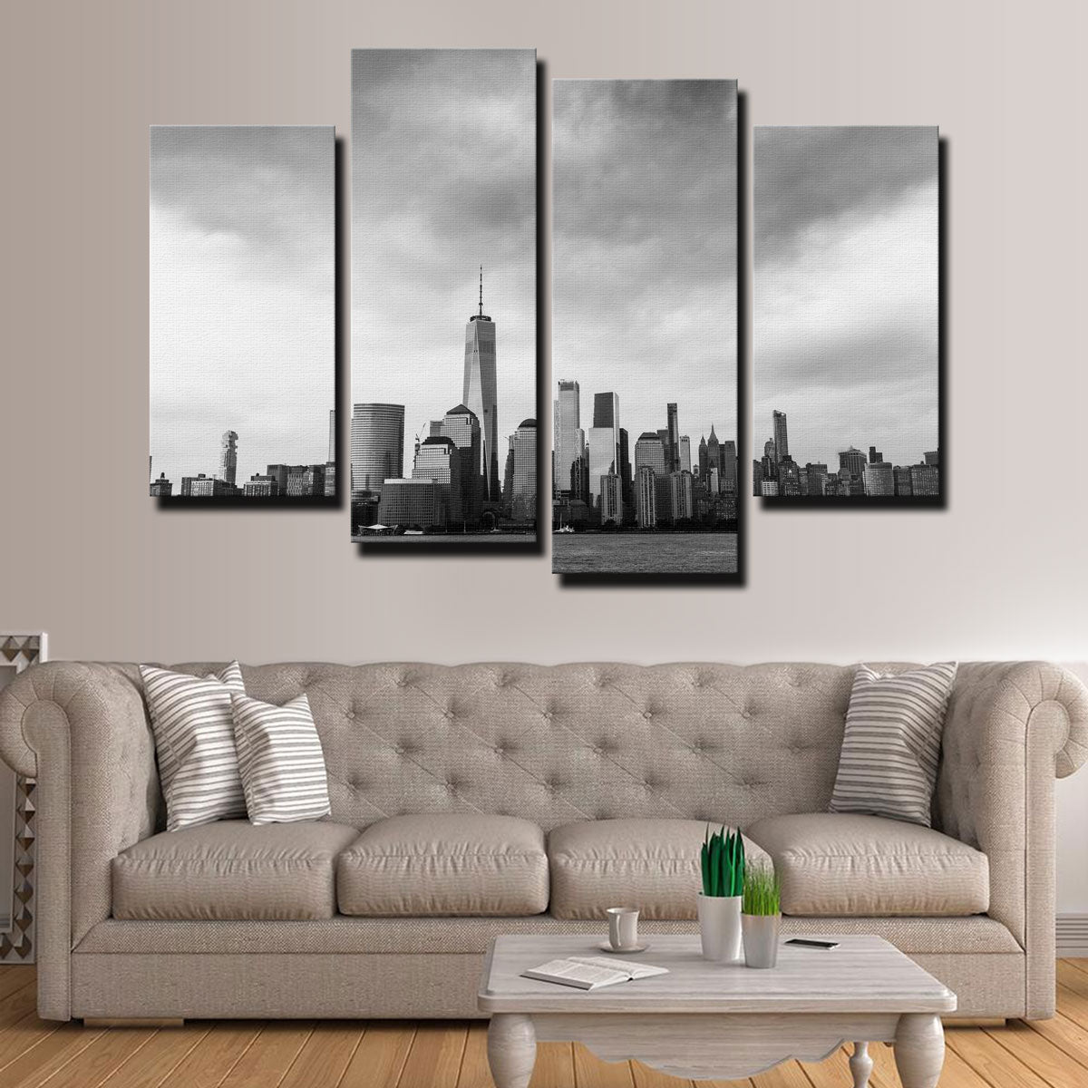Stunning Grayscale New York Wall Art by Dennis Maida