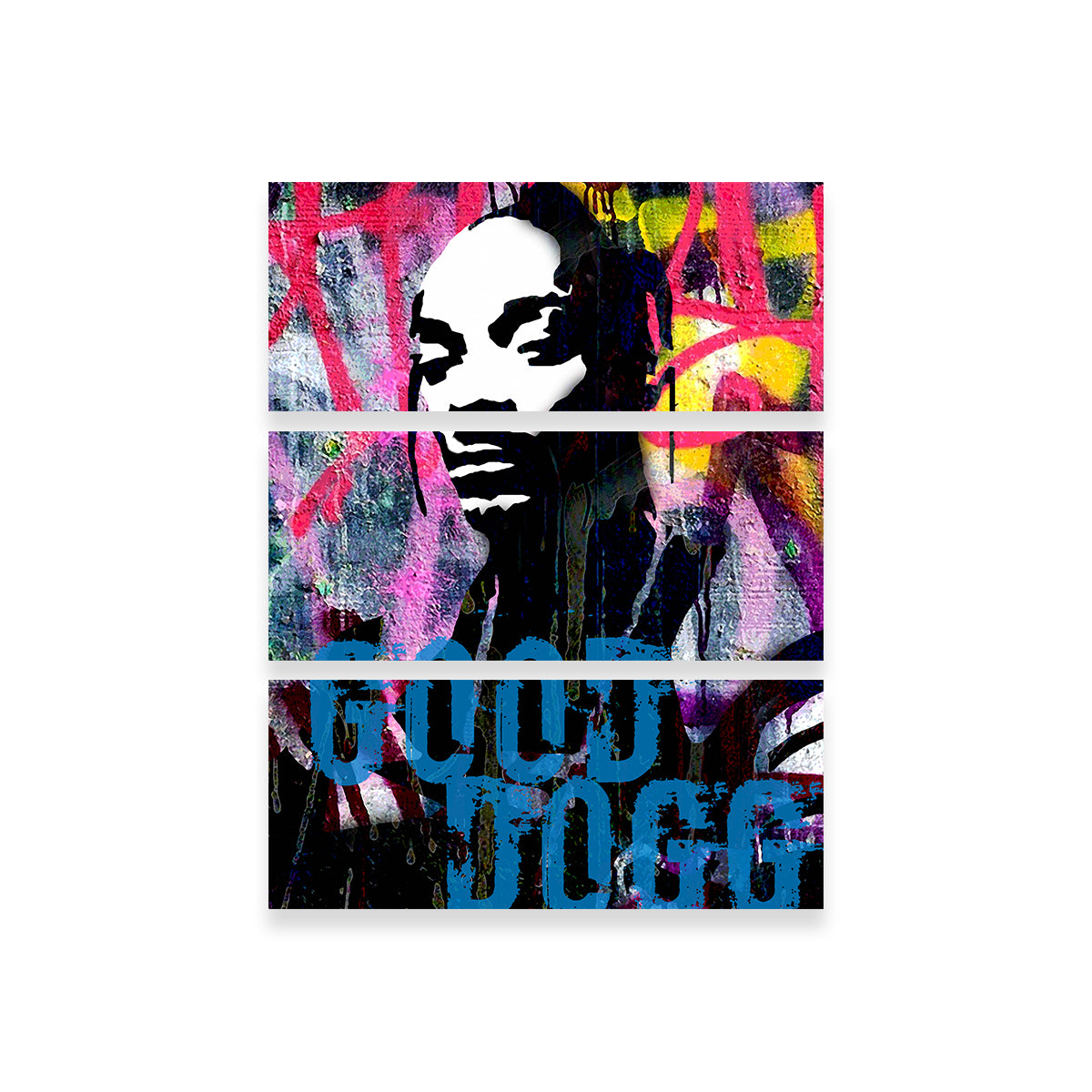 Stunning Good Dogg Wall Art by Stephen Chambers