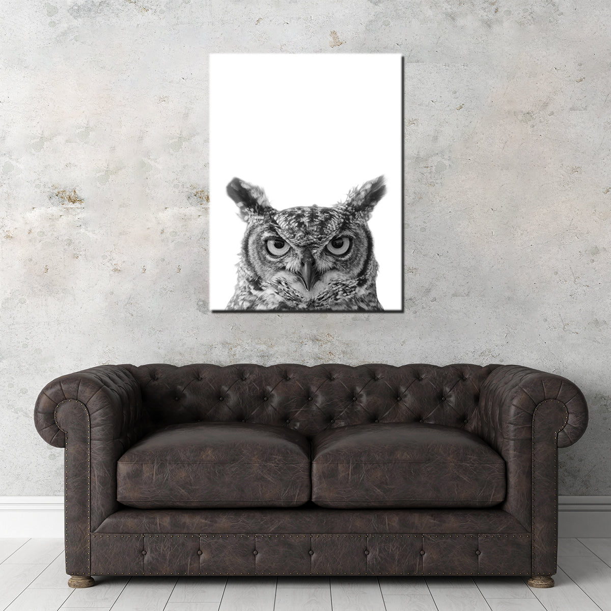 Stunning Owl Wall Art by Lawisi