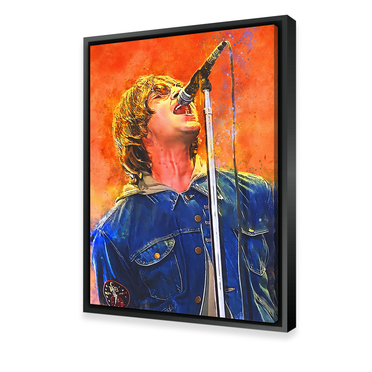 Liam Gallagher Art Prints on Museum-Quality Canvas