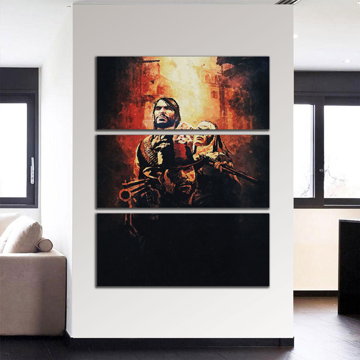 Outlaw For Life Premium Wall Art by Gab Fernando