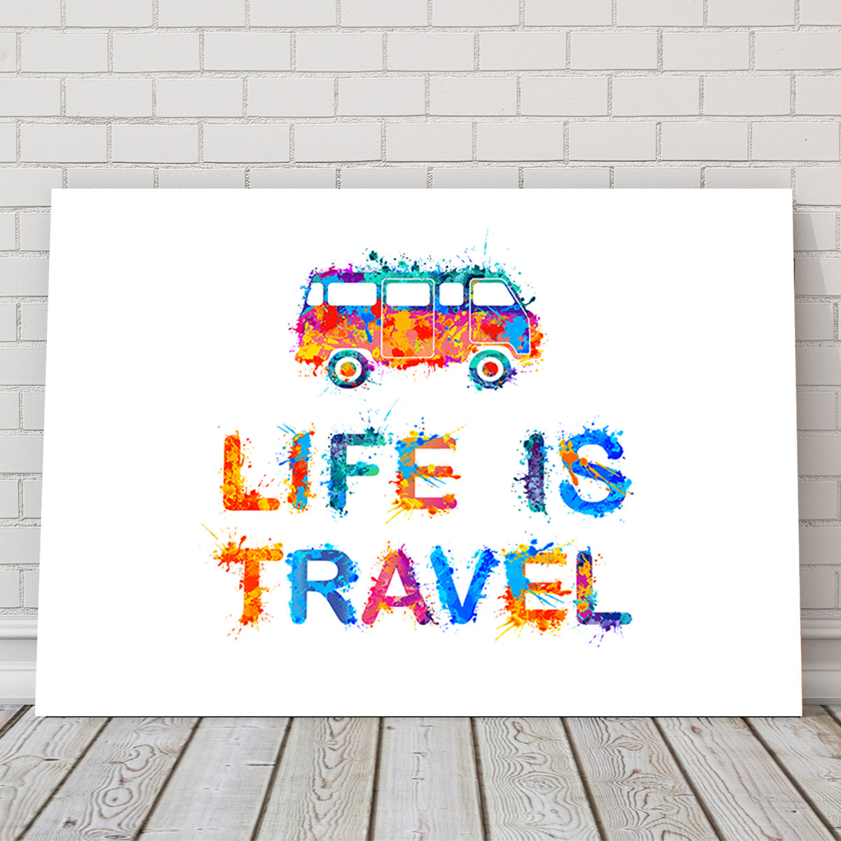 Exquisite Life is Travel Wall Art for Stunning Home Decor