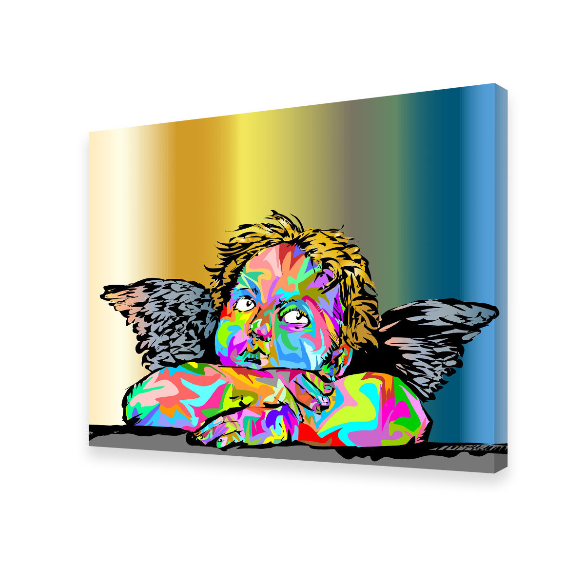 Exquisite Cherub Wall Art - Handmade with Sustainable Materials