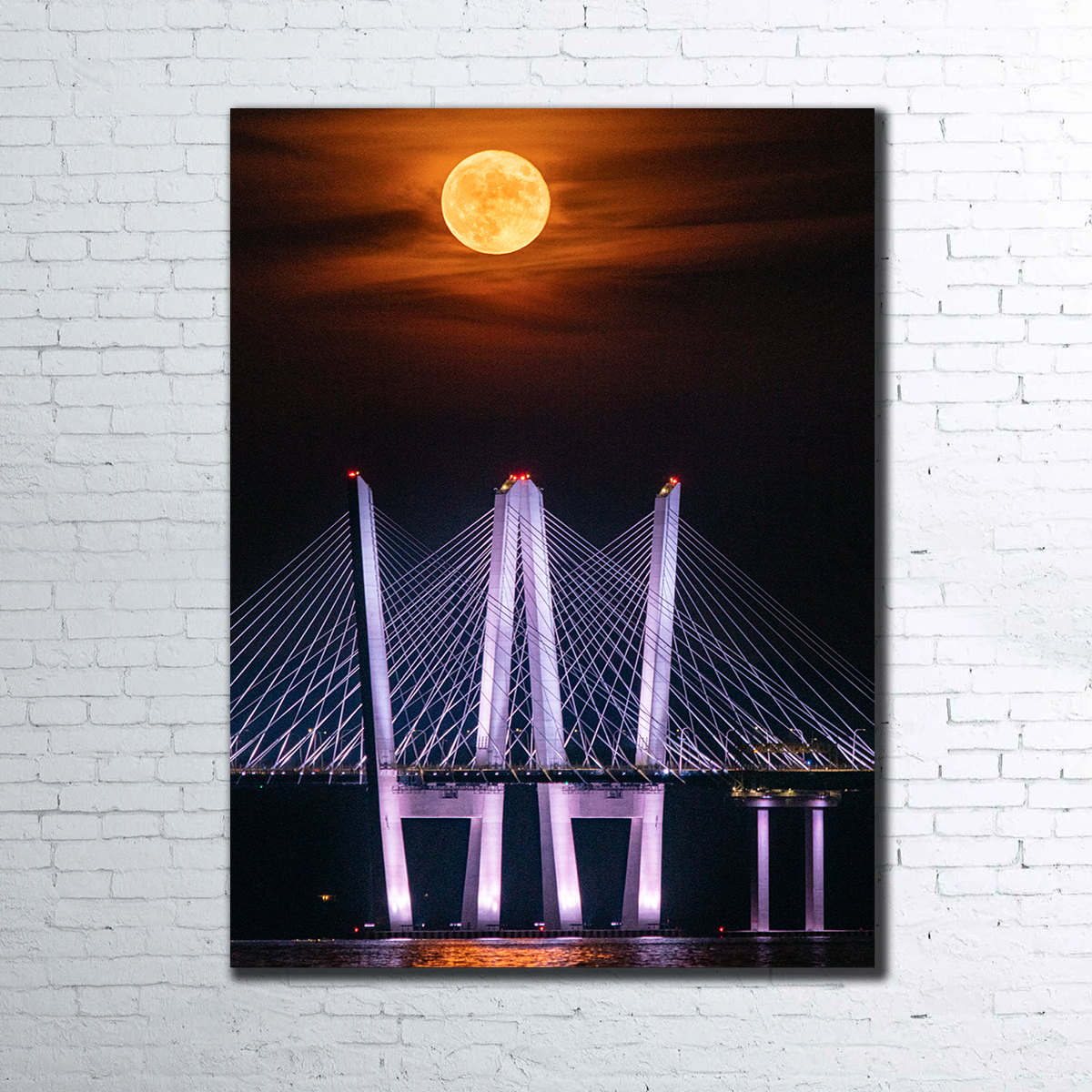 Stunning Tappan Zee Bridge Wall Art by Dennis Maida