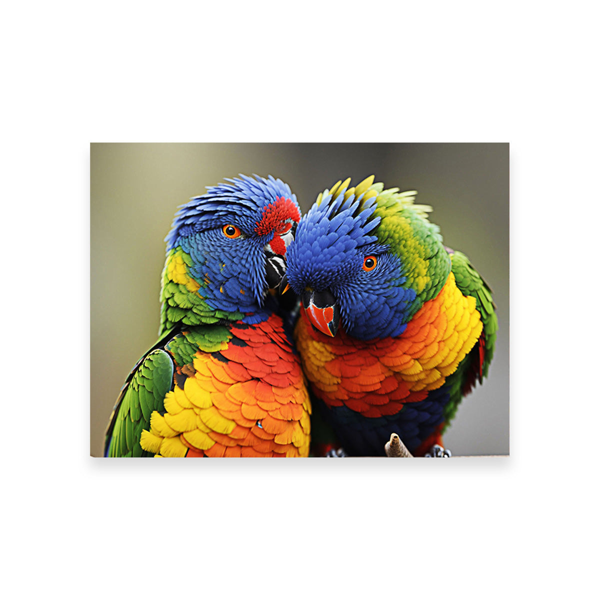 Stunning Lorikeet Birds Wall Art for Your Home Decor