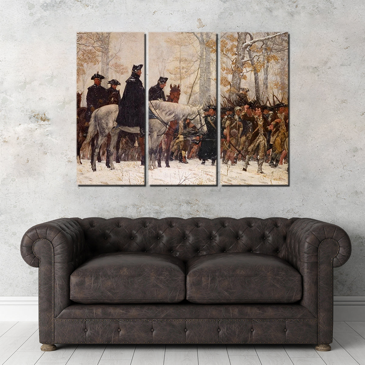 GW Revolutionary War Premium Wall Art for Patriotic Decor