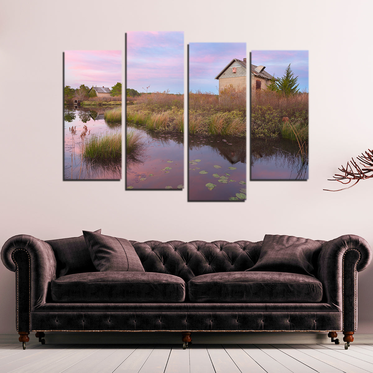 Beautiful Spring in the Bogs Wall Art by Shaun Mayer