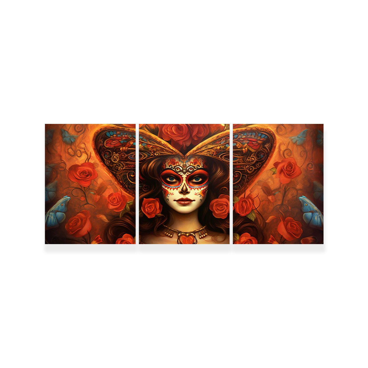 Stunning Day of the Dead Art Canvas Wall Art for Your Home Decor